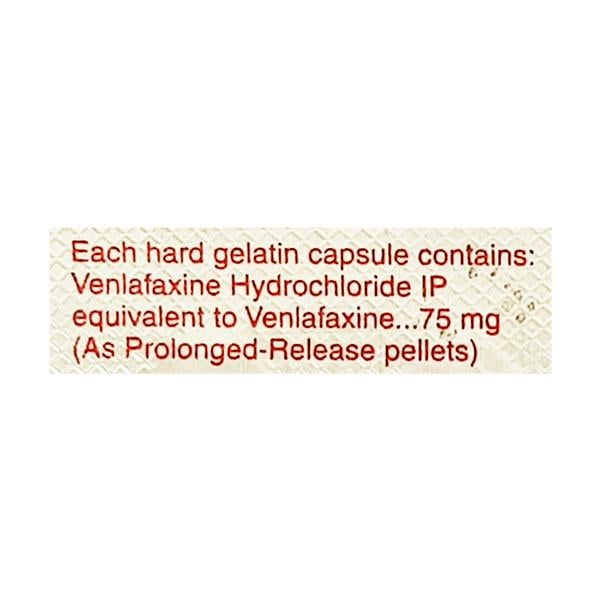 Venlor XR 75mg Capsule 10'S