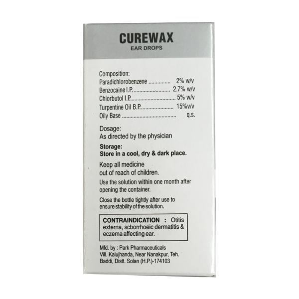 CUREWAX Ear Drops 10ml