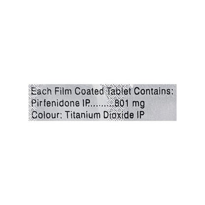 FIBRODONE 801 Tablet 10's