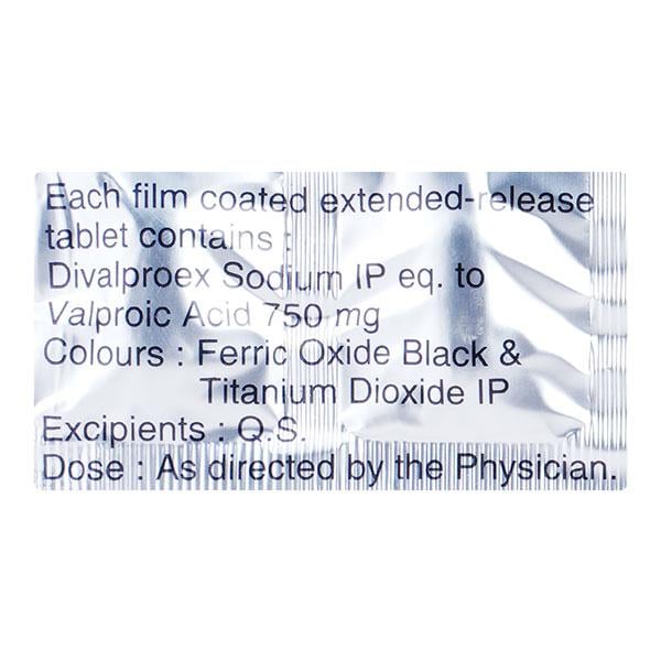 Divaa OD 750mg Tablet 10'S