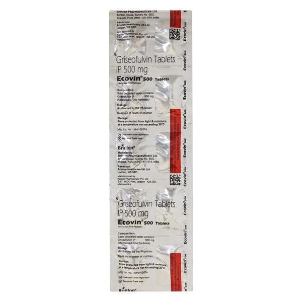 Ecovin 500Mg Tablet 10's
