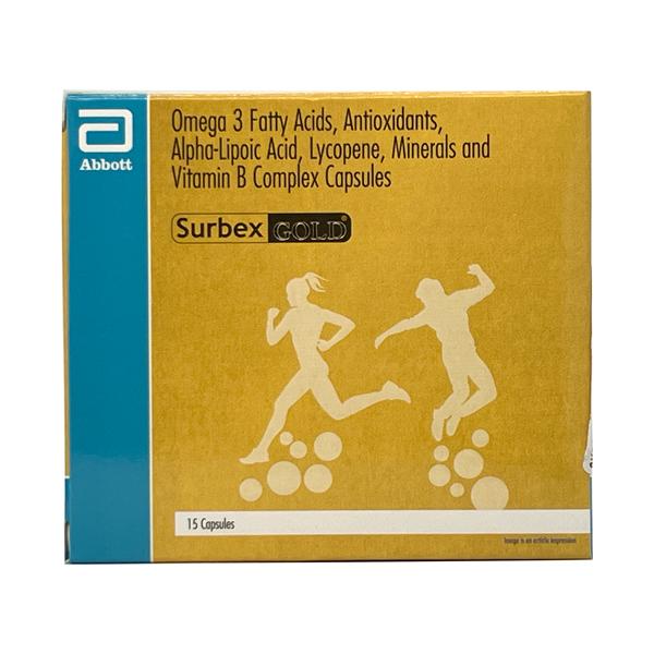 SURBEX GOLD Capsule 15's