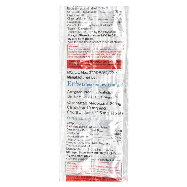 Olmin Trio 20mg Tablet 10'S