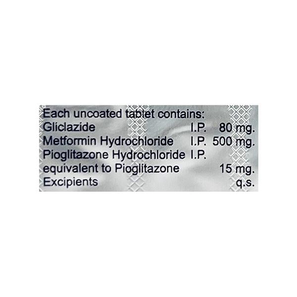 GLYCOZIDE MP Tablet 10's
