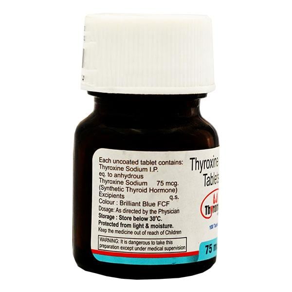 Thyromed 75Mcg Tablet 100'S