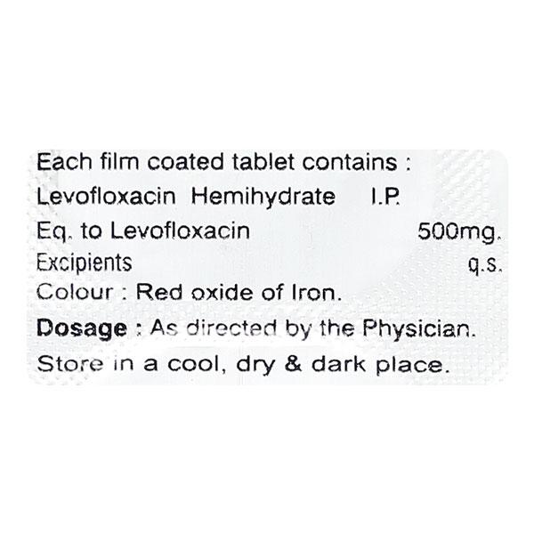 LEVOFIN 500 Tablet 10's