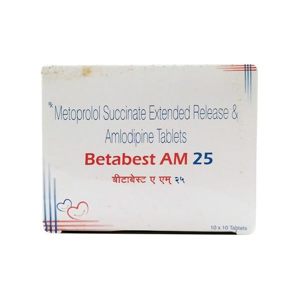 Betabest AM 25mg Tablet 10'S