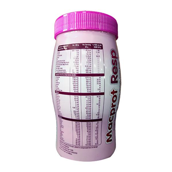 MACPROT RESP GLUTEN FREE STRAWBERRY FLAVOUR Powder 200g