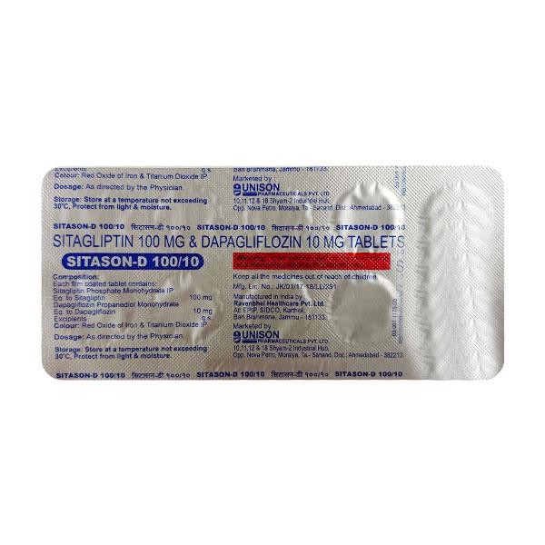 SITASON D 100/10 Tablet 10's