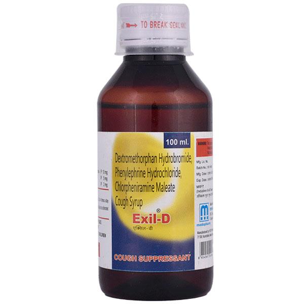 EXIL D Cough Syrup 100ml
