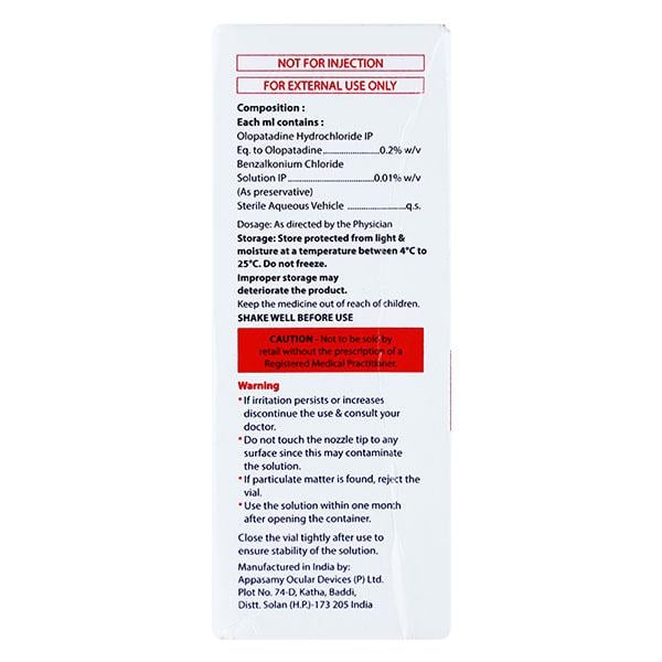 OLOZEST Ophthalmic Solution 5ml