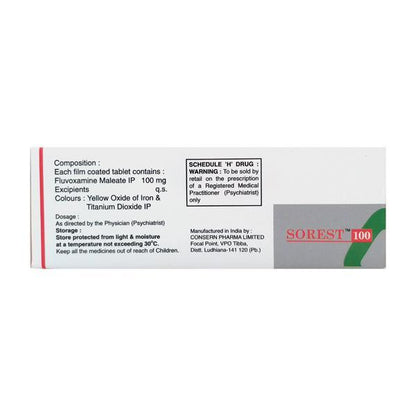 Sorest 100mg Tablet 10'S