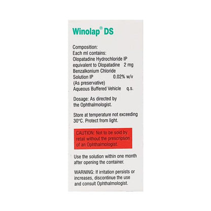 Winolap DS Eye Drops 2.5ml