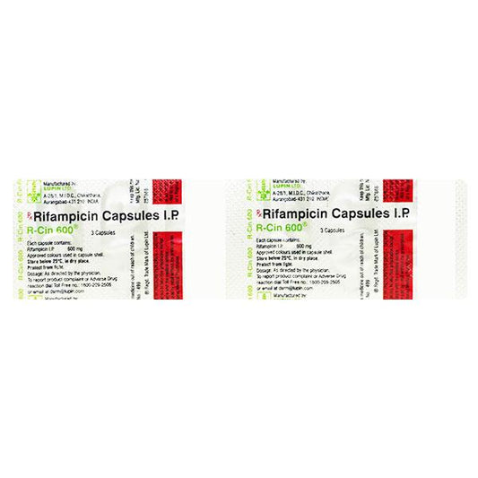 R CIN 600MG CAPSULE 3'S