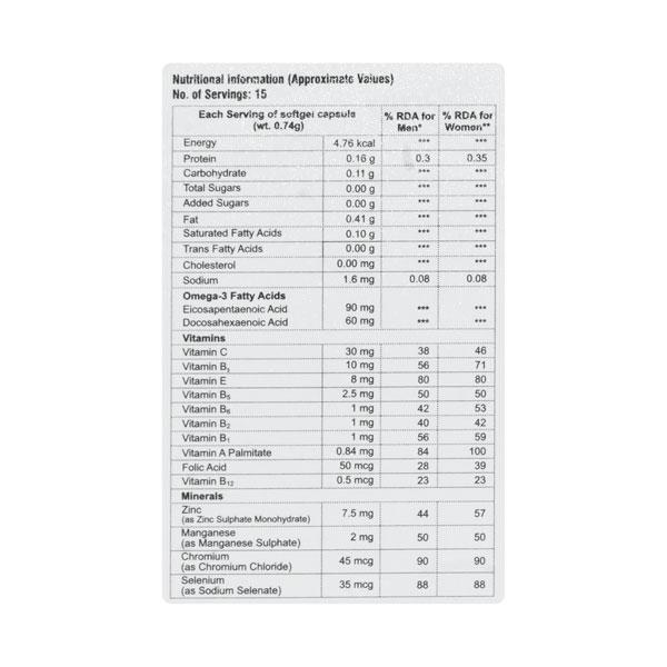 Vibrox Softgel Capsule 15'S