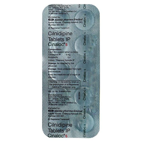 CINALOC 5mg Tablet 10's