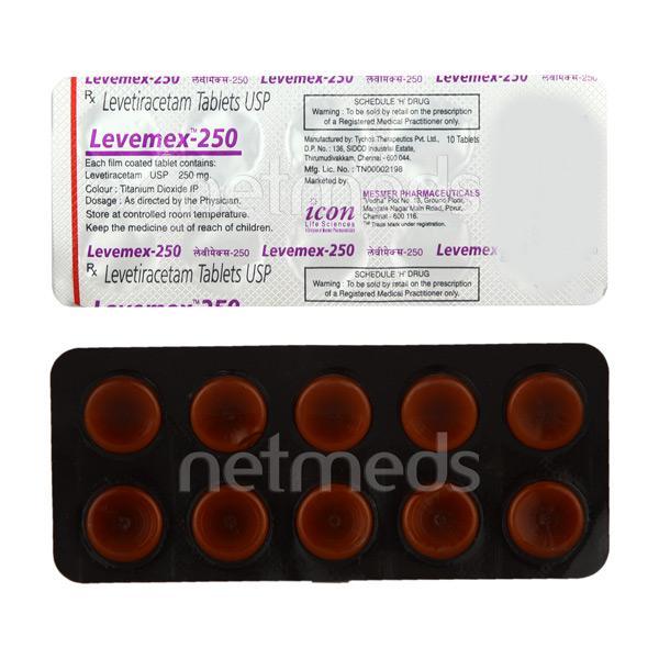 Levemex 250mg Tablet 10'S