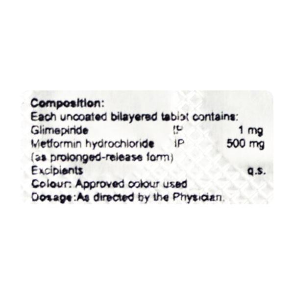 Hmet G 1Mg Tablet 10's