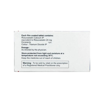 Rosave 20mg Tablet 15'S
