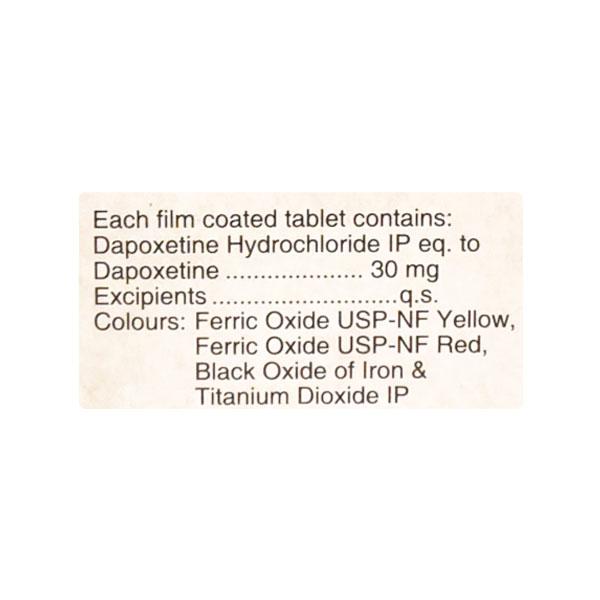 Dejac 30mg Tablet 4'S