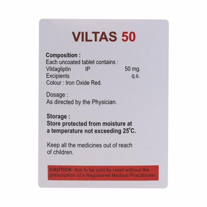 VILTAS 50 Tablet 15's
