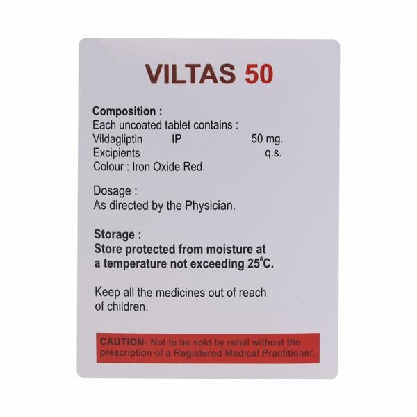 VILTAS 50 Tablet 15's