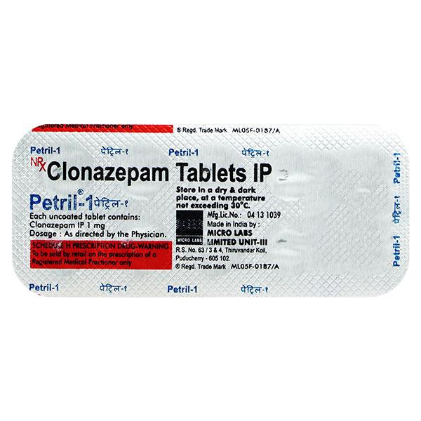 Petril 1mg Tablet 10'S