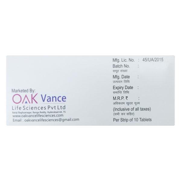 VANCEMET XL 25 Tablet 10's