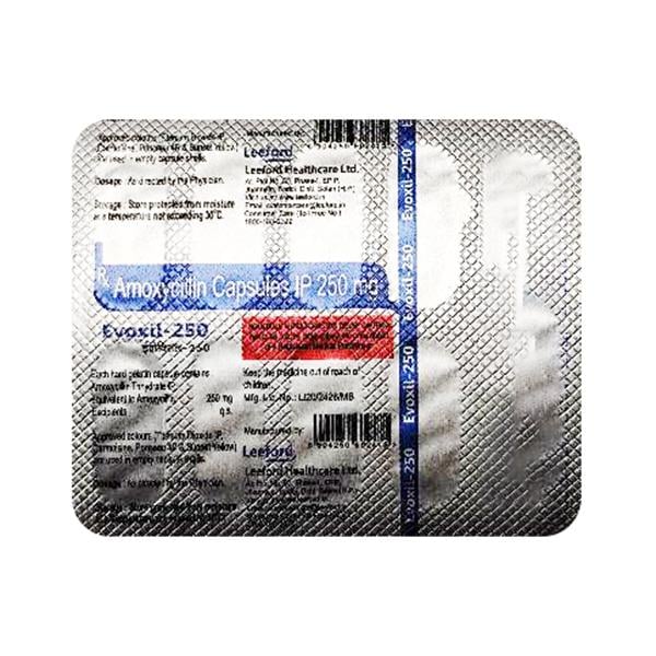 Evoxil 250mg Capsule 10'S