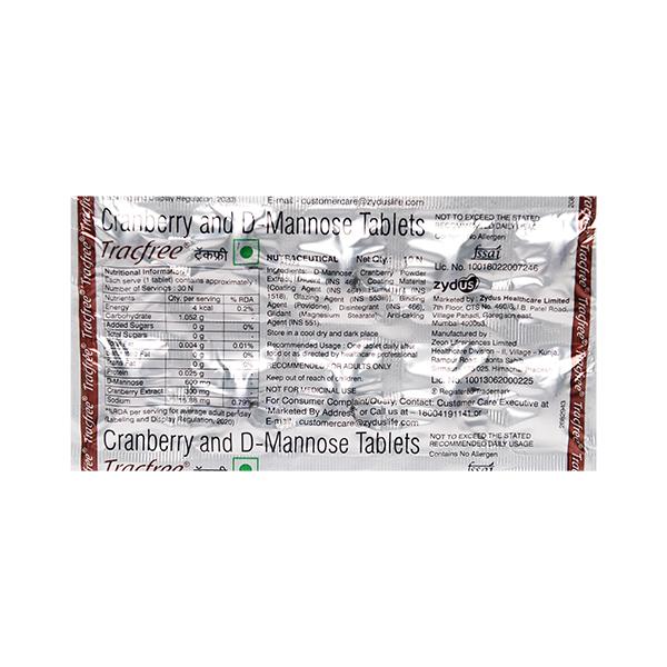 Tracfree Tablet 10'S