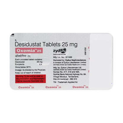 OXEMIA 25 Tablet 6's