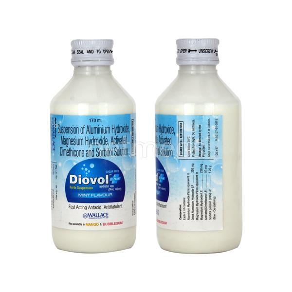 Diovol Plus Forte Mint Suspension 170ml