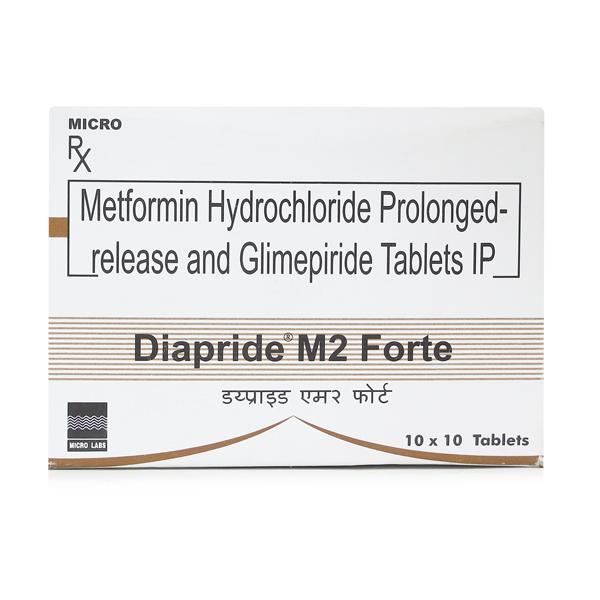 Diapride M2 Forte Tablet 10'S