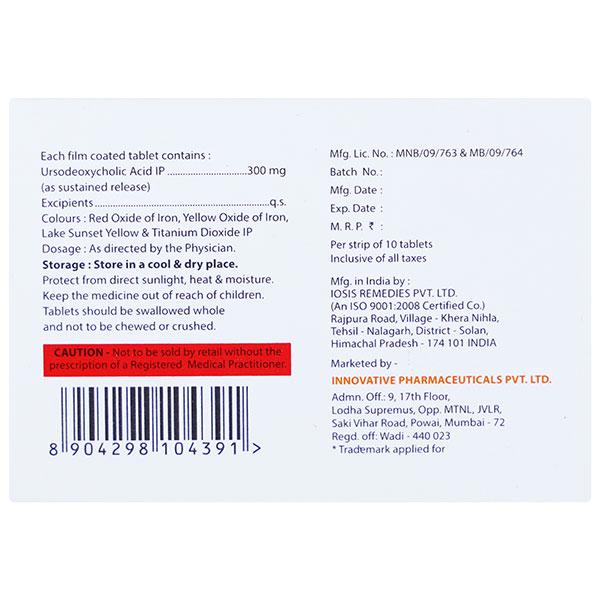 URSOBEST 300mg Tablet 10's