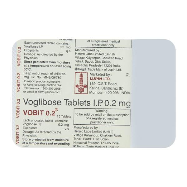 Vobit 0.2mg Tablet 15'S