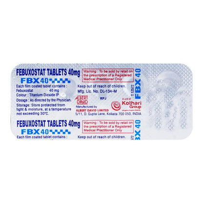 FBX 40mg Tablet 10'S