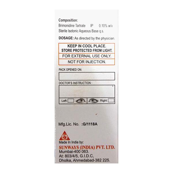 CIBRIM Z BAK FREE Eye Drops 5ml