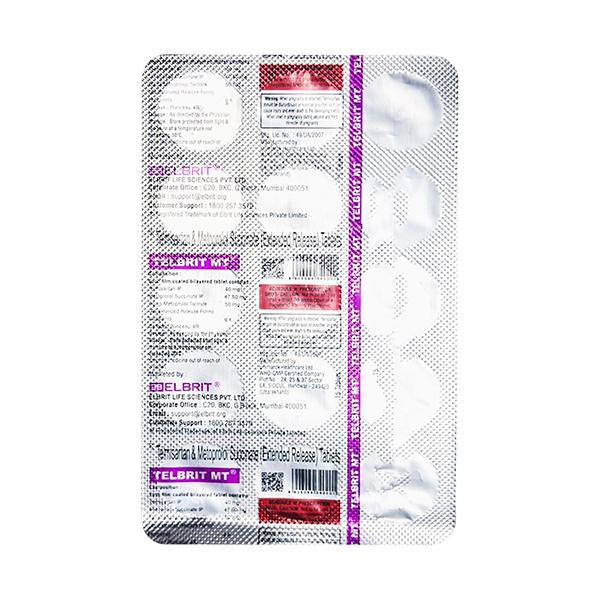 TELBRIT MT Tablet 15's