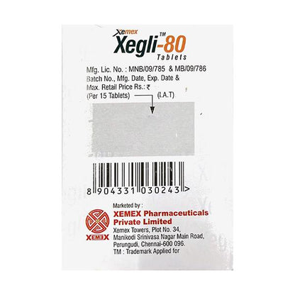 XEGLI 80 Tablet 15's