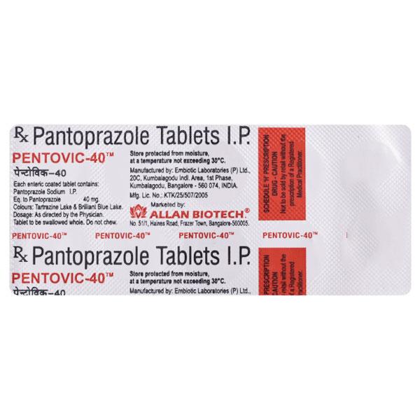 PENTOVIC 40 Tablet 10's