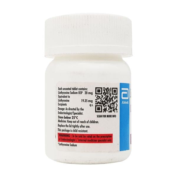 LINORMA T3 20mcg Tablet 100's