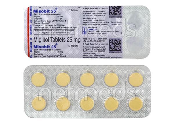 Misobit 25mg Tablet 10'S