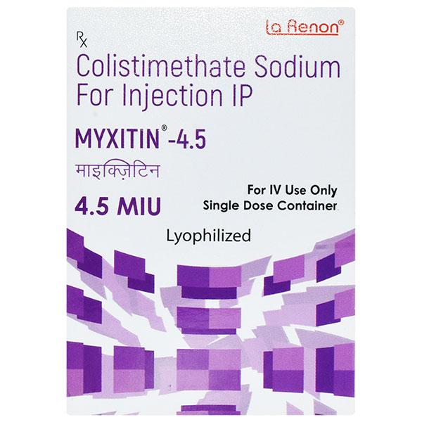 Myxitin 4.5Miu Injection 1'S