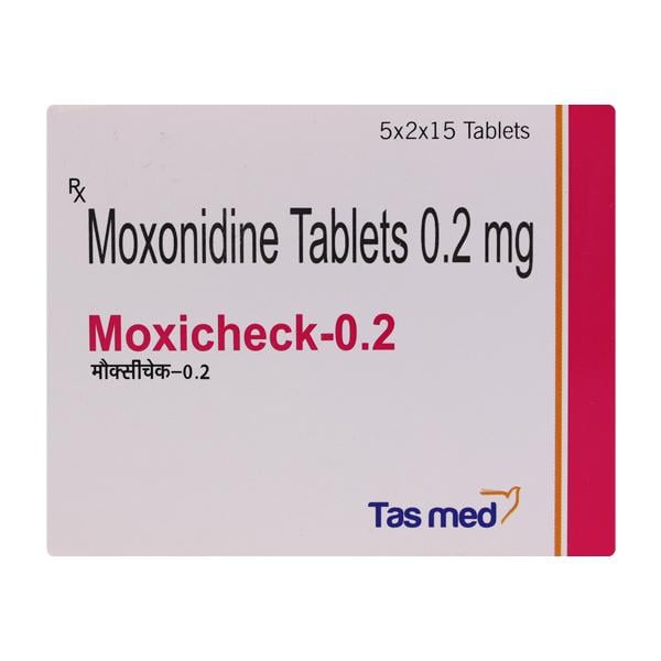 MOXICHECK 0.2mg Tablet 15's