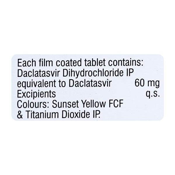 Dacihep 60mg Tablet 28'S
