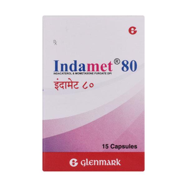 INDAMET 80 Capsule 15's