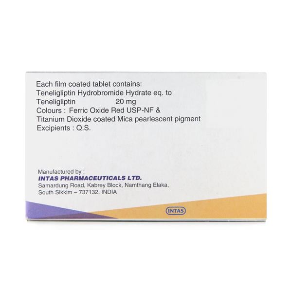 Teniva 20mg Tablet 15'S