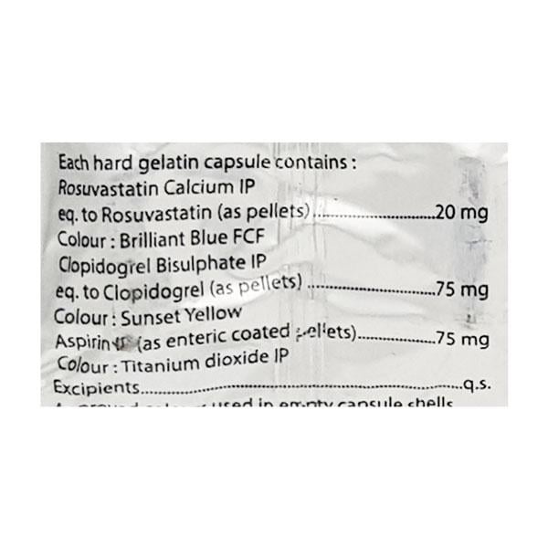 ROSUTOP AC 20/75 Capsule 10's