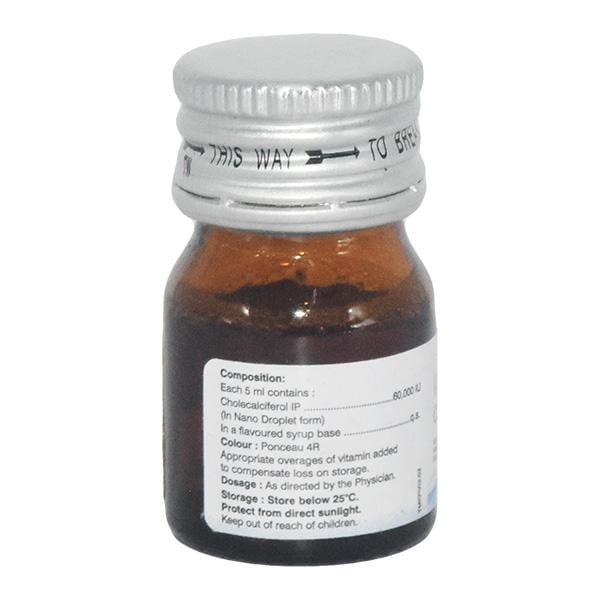 COE D3 Sugar Free 60000IU Solution 5ml