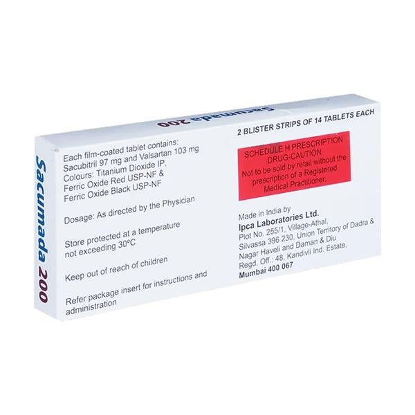 SACUMADA 200 Tablet 14's